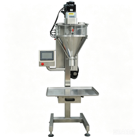 Machine de remplissage semi-automatique à vis sans fin de qualité alimentaire, équipement de dosage de haute précision pour poudres d'épices et de céréales