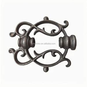 Pièces de décoration de clôture extérieure en acier allié, composants de fonderie par perte de cire et fonderie au sable - Product Image 6