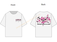 Ensembles de t-shirts à manches blanches MS918 100% coton avec logo personnalisé t-shirts grande taille surdimensionnés avec impression DTF personnalisée pour hommes