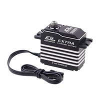 AGFRC A81BHS 35KG Alto Torque 0.075S Ultra Velocidad Programable Sin Escobillas Metálico CNC Digital RC Piezas de Avión RC para Niños y Niñas