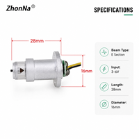 Nouveau module laser rotatif vert ZhonNa 515nm, niveau laser à ligne 360 degrés C360, précision 2mm, outil de découpe pour le travail du bois