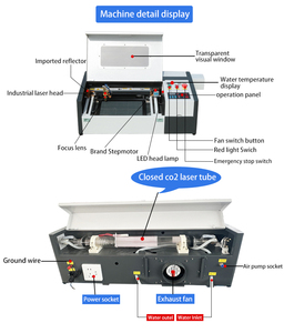 3020 Co2 bois acrylique cuir papier Laser découpeuse bricolage <span class=keywords><strong>Mini</strong></span> petite Machine de gravure Laser - Product Image 4