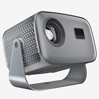 Projecteur Home Cinéma Portable 1080P Q3 Android A10 2025 pour Projection Murale en Chambre et Hôtel