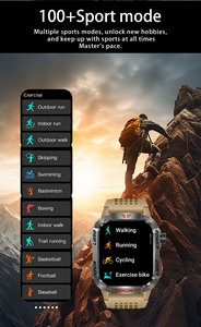 Oem <span class=keywords><strong>2025</strong></span> tập thể dục Smartwatch la bàn 2.01 inch hiển thị đèn pin máu Oxy Màn hình ht29 thể thao ngoài trời Xem hoạt động Tracker - Product Image 6