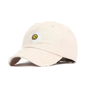 Casquette de baseball rétro brodée Offre Spéciale en détresse 6 panneaux OEM personnalisé classique unisexe 100% coton casquette de baseball de haute qualité - Product Image 4