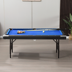 โต๊ะบิลเลียดพับได้พกพาสะดวกโต๊ะพูลสนุ๊กเกอร์<span class=keywords><strong>6</strong></span>/7ft - Product Image 2
