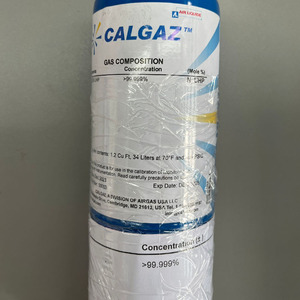 Gaz azote Calgaz, pureté 99,999 %, standard d'étalonnage pour détecteurs de gaz - Product Image 1