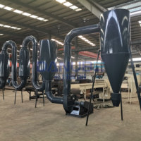 Machine professionnelle à granulés de biomasse, ligne de production de granulés de bois, équipement de déchiquetage et de séchage du bois