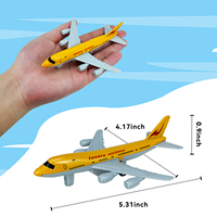 2025 gros 4 pièces moulé sous pression modèle enfants avion Mini taille alliage Simulation retirer Air avion jouet avion de chasse jouet