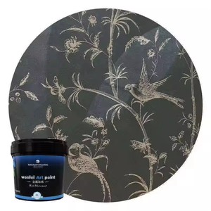 Vernice Liquida Acrilica Metallizzata Vellutata Inodore Ecologica Vanlei per Interni, Finitura Semi-Lucida Personalizzabile - Product Image 1