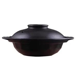4-16inch Earthenware Japanese Clay Cooking Pot