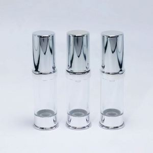 Juego de Botellas de Viaje de Plástico PET de 5ml y 10ml con Bomba Dosificadora sin Aire para Lociones, Protector Solar, Champú, Crema, Emulsión y Spray - Product Image 5