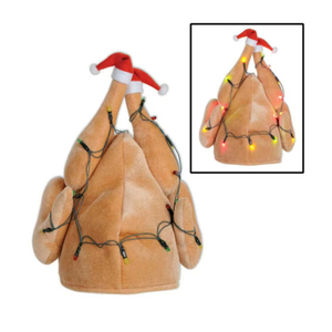 Adult Plush Funny Thanksgiving <strong>Turkey</strong> <strong>Hats</strong> Silly <strong>Turkey</strong> Cap for Party Dress-up Carnival Christmas Cosplay Costume Accessories - Product Image 6