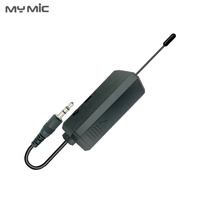 MY MIC WX15 portable portable double canaux dynamique karaoké UHF microphone sans fil pour studio chant église discours scène