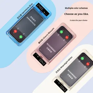 新発売！プラスチック製携帯電話自己管理ボックス 透明で持ち運び可能 時間管理機能付き スマホ依存症対策ボックス - Product Image 4