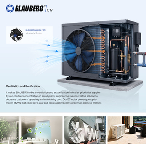 Ventilatori Radiali Industriali Brushless Blauberg 230V, <span class=keywords><strong>Ventilatore</strong></span> Assiale Silenzioso per Raffreddamento e Ventilazione, <span class=keywords><strong>Ventilatore</strong></span> da Condotto - Product Image 4
