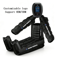 Masseur pneumatique pour jambes à six chambres, contrôle indépendant du gonflage des airbags, batterie au lithium, utilisation multi-accessoires, OEM ODM