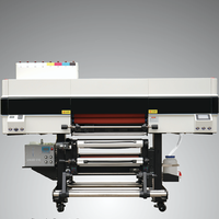 Imprimante UV de bureau DTF A2 A3 imprimante UV d'étiquettes d'autocollant de bouteille imprimante DTF rouleau à rouler impression automatique par plastifieuse