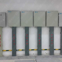 Boîtier de distribution en plastique LWHG, boîte DB, utilisation industrielle intérieure/extérieure, 24/6 prises, équipement électrique, usine OEM
