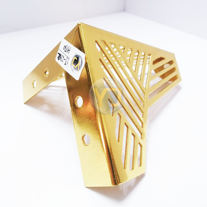 <b>Gold</b> Metal Furniture Legs 130MM Heavy Duty Industrial Design <b>Sofa</b> Support Legs Modern Minimalist Luxury Style - Product Image 4