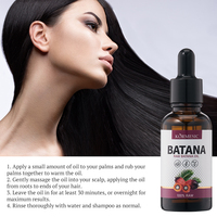 KORMESIC 30ml Marque privée Vente en gros Sérum de traitement capillaire naturel à base de plantes sans rinçage Huile capillaire batana lissante anti-frisottis