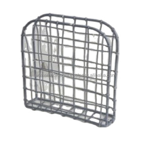 Porte-serviettes en maille en métal au design moderne et élégant Parfait pour les ustensiles de cuisine élégants et l'organisateur de présentoirs de comptoir - Product Image 1