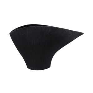 Vaso curvo in metallo per l'arredamento del soggiorno e come complemento decorativo per la casa, vaso decorativo per fiori per sala da pranzo, camera da letto o ufficio - Product Image 6