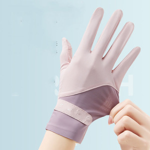 Nouveaux <span class=keywords><strong>gants</strong></span> <span class=keywords><strong>de</strong></span> protection solaire Protection UV glace <span class=keywords><strong>soie</strong></span> respirant Cool antidérapant cyclisme conduite femmes été <span class=keywords><strong>gants</strong></span> minces - Product Image 5