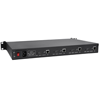 Codificador de Transmisión de Video IP HDMI URay de 4 Canales HEVC H.264, Codificador IPTV H.264 Compatible con RTSP RTMP UDP HLS