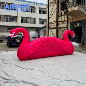 <span class=keywords><strong>Ballon</strong></span> gonflable flamant rose pour scène de DJ, <span class=keywords><strong>ballon</strong></span> publicitaire décoratif en forme de flamant rose de dessin animé. - Product Image 2