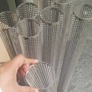 Ronde Gat Roestvrijstalen Schermbuis/304 316 Geperforeerde Filterbuis - Product Image 2