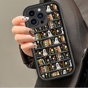 Lujo Retro Literario Fantasma Diseño TPU para iPhone 17 Air 17 16 15 Promax 13 para Apple Funda para teléfono móvil Carcasa dura - Product Image 4