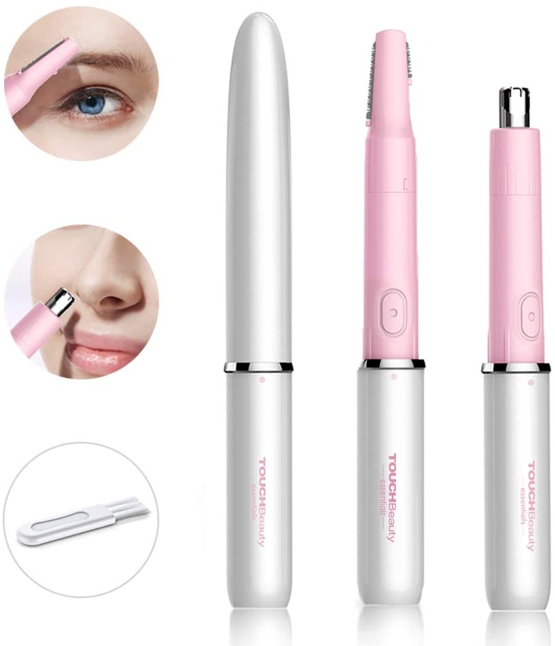 Hot Gift Pink Cleaner Manual Nose Hair Trimmer for Women