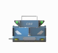 Robot AGV Inteligente OEM para Almacén, Vehículo Guiado Automatizado con Navegación Magnética, Lidar Multilínea, Precisión de 10 mm, 12 Toneladas