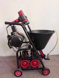 Machine de pulvérisation de mastic sans air haute performance pour peinture imperméable, plâtre et mortier - Product Image 3