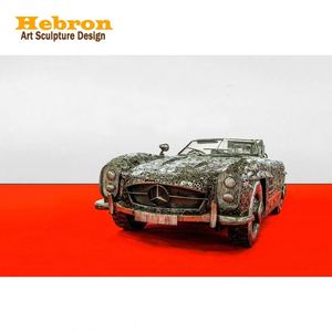 Modellino Auto Militare Retrò Verde Militare di Alta Qualità, Ultima Versione, Decorazione in Ferro Dodge WC Samurai Ambulanza Militare del 1942, Regalo - Product Image 1