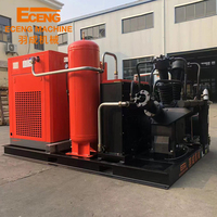 Compresseur d'air cfm 40 bars, nouveau Style 250, vis booster, machine de compresseur d'air combinée