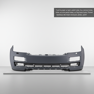 LR064624-B/052106/045374 Accessoires de voiture noirs, pièces de pare-chocs avant apprêtées, kit de pare-chocs pour Range Rover Vogue 2013-2017 - Product Image 1
