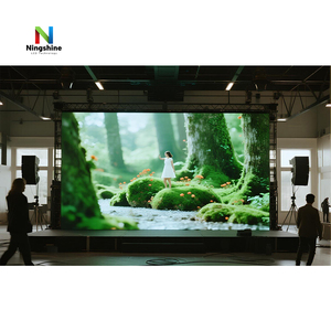 จอแสดงผล LED ให้เช่าขนาด 2x2 เมตร P4.81 7680Hz อัตรารีเฟรชสูง ไร้รอยต่อ สำหรับใช้ในบ้าน ผนังวิดีโอ LED - Product Image 3