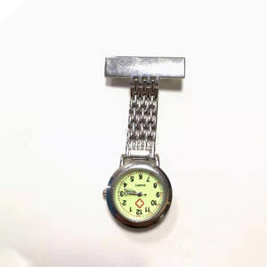 합금 케이스 소재 및 합금 소재 유형 라운드 간호사 시계 패션 석영 운동 골드 저렴한 간호사 시계 - Product Image 6