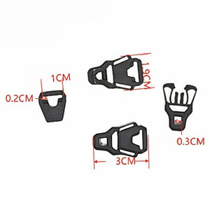 Регулируемые люксовые винтажные пряжки-фастексы из POM-пластика для ремней безопасности, высококачественные, для сумок и рюкзаков - Product Image 4