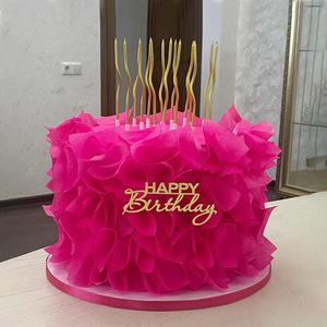 Decorazione per <span class=keywords><strong>Torta</strong></span> di <span class=keywords><strong>Compleanno</strong></span> Personalizzata in Acrilico Fatta a Mano ECCOBELLA - Product Image 5