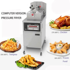 Freidora a presión de pollo comercial estilo KFC eléctrica o de gas para freír grandes cantidades de pollo como lo hace KFC - Product Image 2