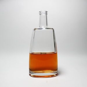 Bouteille en verre populaire et exclusive de 1000 ml, personnalisée, plate, en verre super flint, pour vodka, spiritueux, tequila, liqueur, <span class=keywords><strong>whisky</strong></span>, avec bouchon - Product Image 2