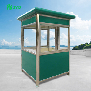 Junyaoding ngoài trời Kết Cấu Thép Sentry hộp an ninh gian hàng Trung Quốc thực hiện cho bảo vệ biệt thự nhà máy bảo vệ nhiệm vụ nhà - Product Image 4