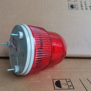 ไฟ LED สีแดงกระพริบ 12V 24V ตัวเรือนพลาสติก ติดตั้งด้วยสกรู อุปกรณ์แสดงสถานะ - Product Image 3