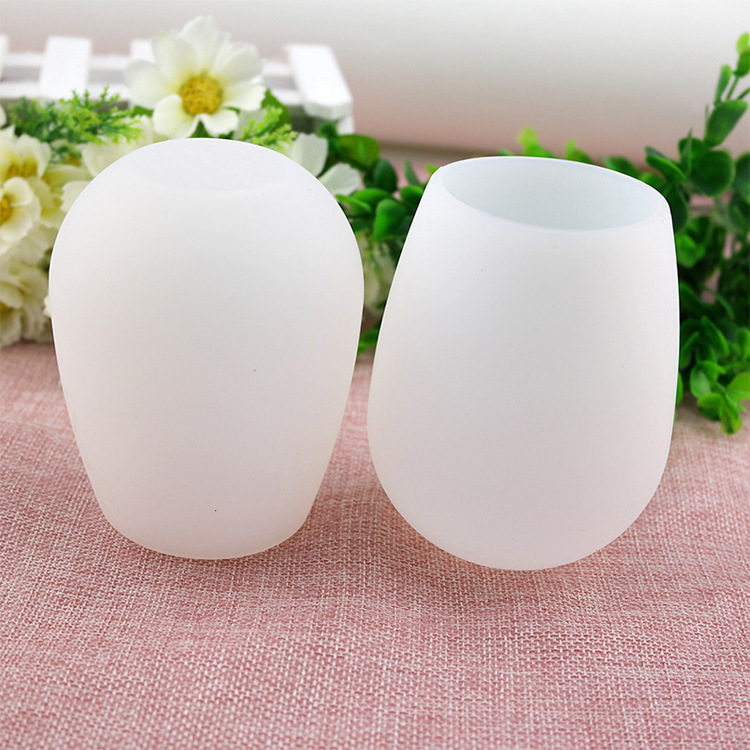 Customized Logo Silicone Wine Glasses Unbreakable