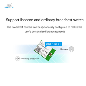 Ebyte E73-2G4M08S1EX FCC/CE/RoHs Wireless Blueteeth RF Chip BLE 5.1 NRF52833 Beacon Module - Product Image 3