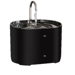 Pet Water <b>Fountain</b> With Filter Stainless Steel Head Battery Powered For Cats And Dogs Detachable Plastic Housing - Product Image 5