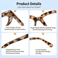 Lunettes de protection confortables et unisexes, style tendance, multicolores, en fibre d'acétate carrée, confortables à porter